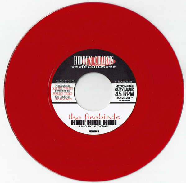 The Firebirds (5) : Play 2 Hits For The Kids (7", Red)