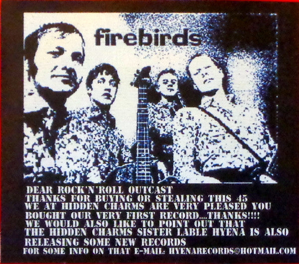 The Firebirds (5) : Play 2 Hits For The Kids (7", Red)