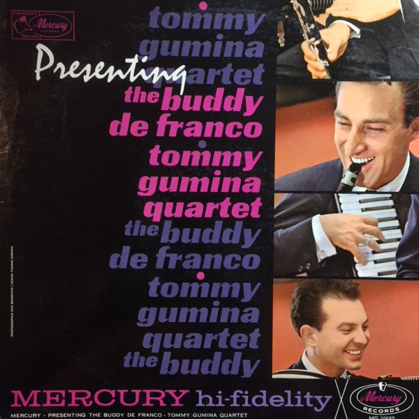 Buddy DeFranco - Tommy Gumina Quartet : Presenting (LP, Album, Mono)