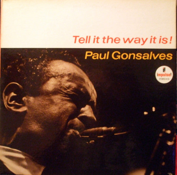 Paul Gonsalves : Tell It The Way It Is! (LP, Album, RE)