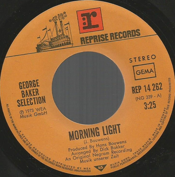George Baker Selection : Morning Light (7", Single)
