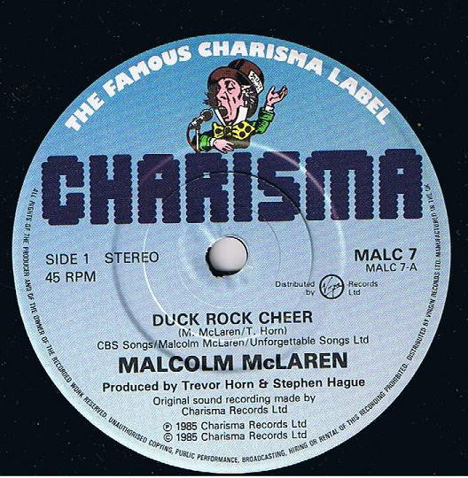 Malcolm McLaren : Duck Rock Cheer (7", Single)