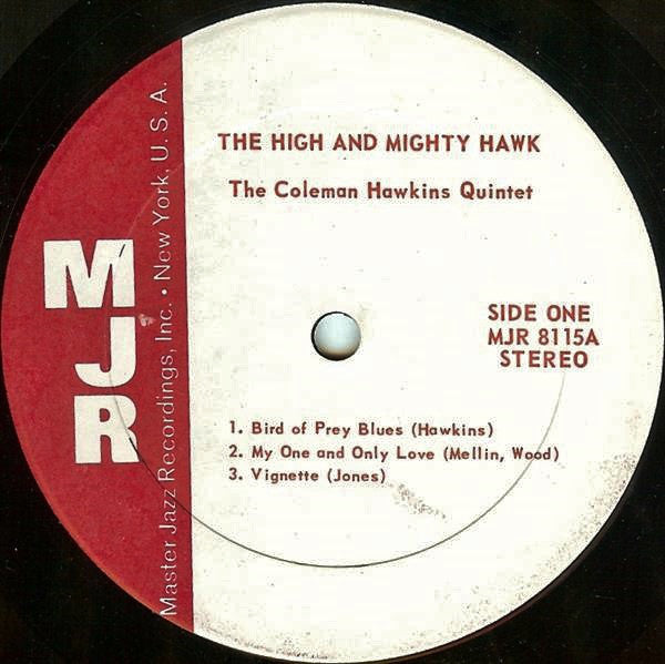 Coleman Hawkins Quintet : The High And Mighty Hawk (LP, RE)