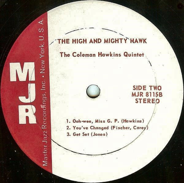 Coleman Hawkins Quintet : The High And Mighty Hawk (LP, RE)