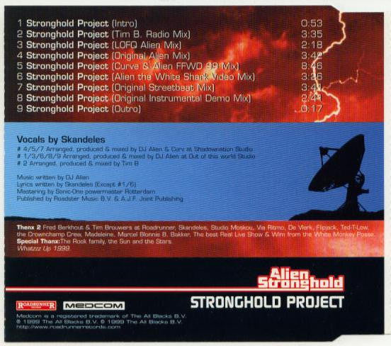 Alien Stronghold : Stronghold Project (He's Alien) (CD, Maxi)