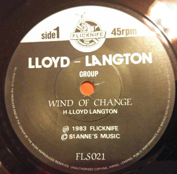 Lloyd Langton Group : Wind Of Change (7", Single)
