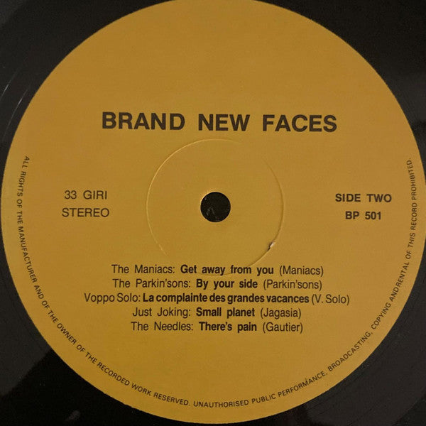 Various : Brand New Faces (LP, Comp)