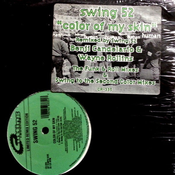 Swing 52 : Color Of My Skin (Remixes) (12", Ltd)
