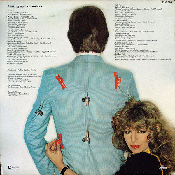 David Townsend* : Making Up The Numbers (LP, Album)