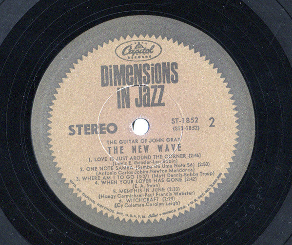 John Gray (2) : The New Wave (LP, Album)