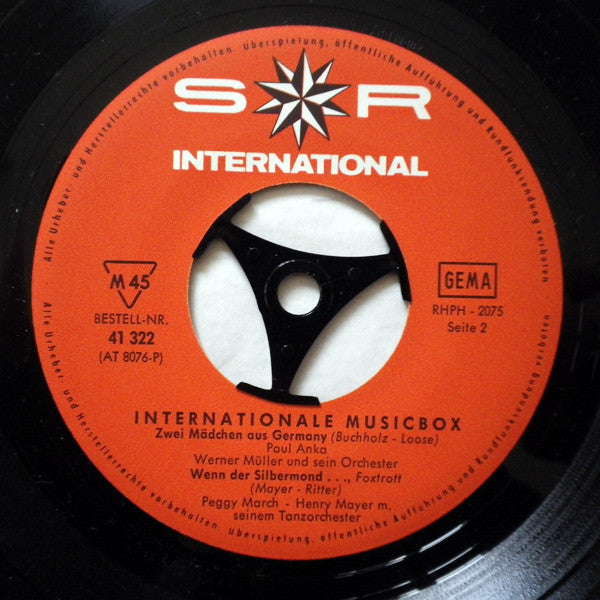 Various : Internationale Musik-Box (7", EP, Mono)