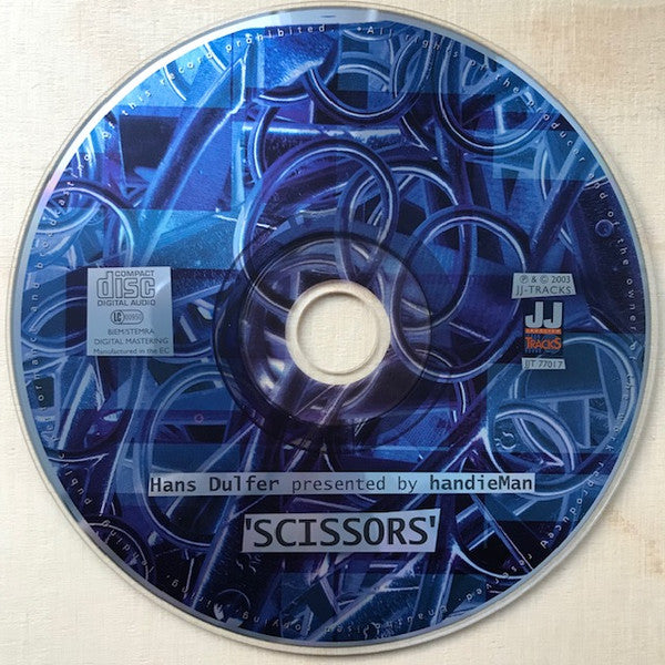 Hans Dulfer Presented by handieMan : Scissors (CD, Album)