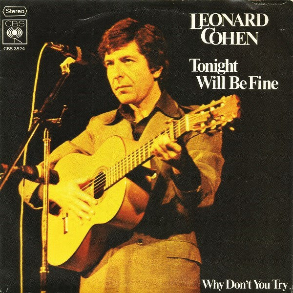 Leonard Cohen : Tonight Will Be Fine (7", Single)