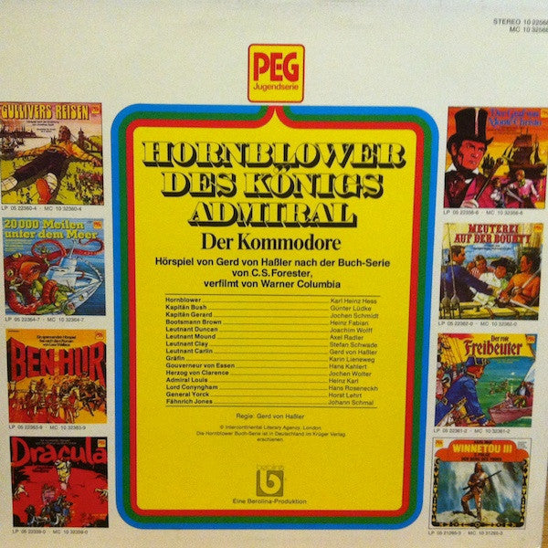 Gerd Von Haßler : Hornblower Des Königs Admiral - Der Kommodore (LP)