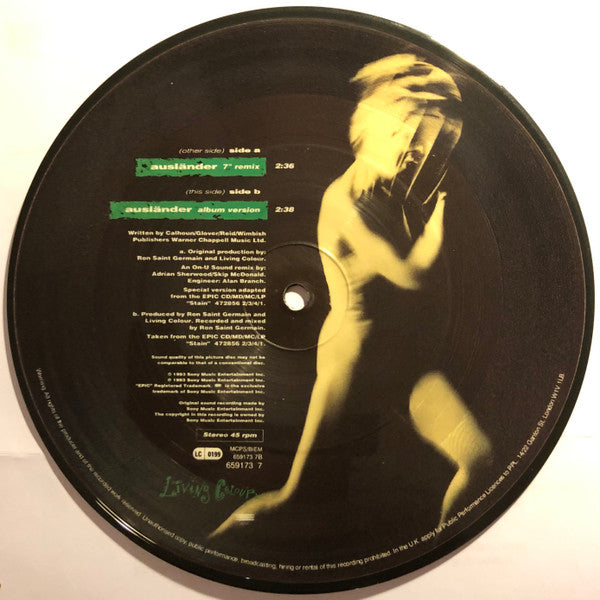Living Colour : Ausländer (7", Ltd, Num, Pic)