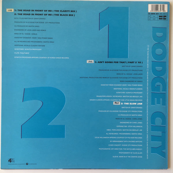 Dodge City Productions : The Clarity EP (The Road In Front Of Me) (12")