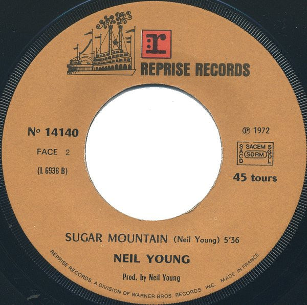 Neil Young : Heart Of Gold (7", Single)