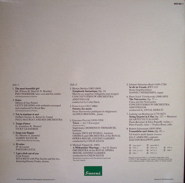 Various : This Is The Sansui Sound (LP, Comp, Gat)