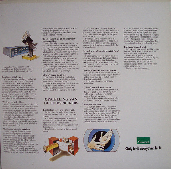 Various : This Is The Sansui Sound (LP, Comp, Gat)