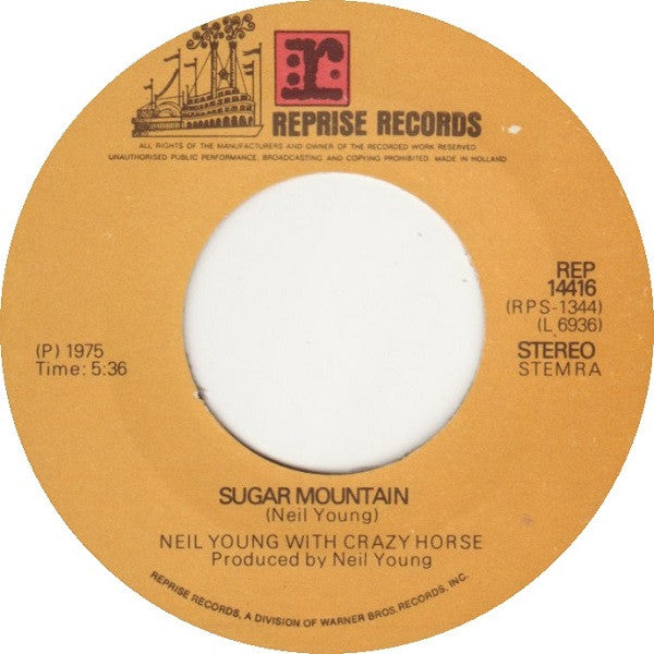 Neil Young With Crazy Horse : Lookin' For A Love (7", Single)