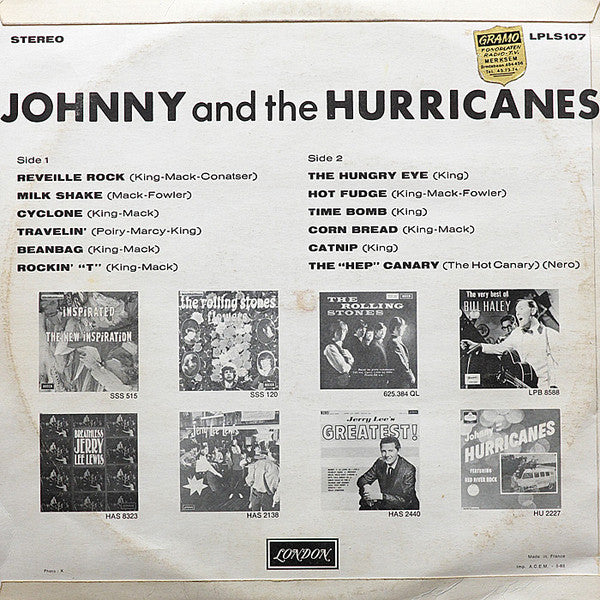 Johnny And The Hurricanes : Rock (LP, Album)