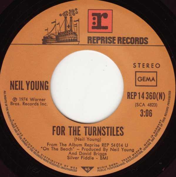 Neil Young : Walk On (7", Single)