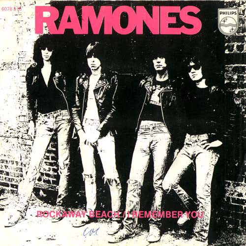 Ramones : Rockaway Beach / I Remember You  (7", Single)