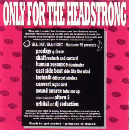 Various : Only For The Headstrong (LP, Comp)