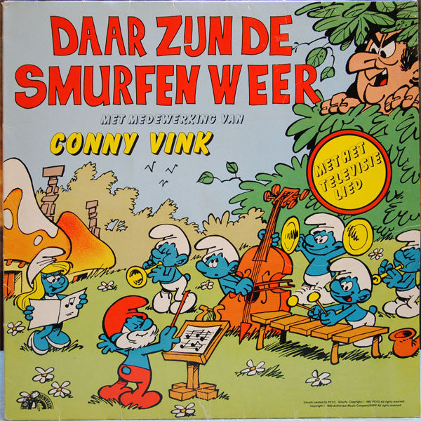 The Smurfs (2) Met Medewerking Van Conny Vink : Daar Zijn De Smurfen Weer (LP)