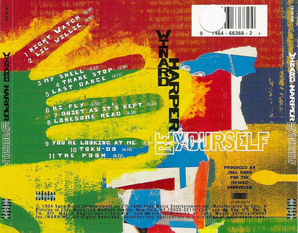 Winard Harper : Be Yourself (CD, Album)