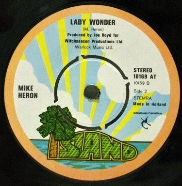 Mike Heron (2) : Call Me Diamond / Lady Wonder (7", Single)