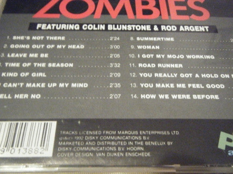 The Zombies : Featuring Colin Blunstone & Rod Argent (CD, Comp)
