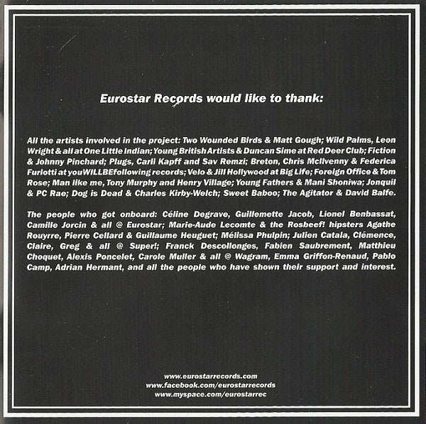 Various : Eurostar Records On Tracklist # 01 (CD, Comp)