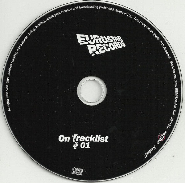 Various : Eurostar Records On Tracklist # 01 (CD, Comp)