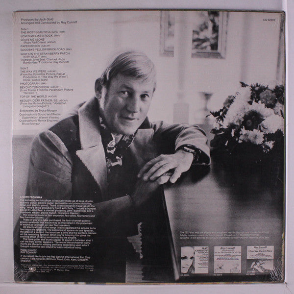 Ray Conniff : The Way We Were (LP, Album, Quad)