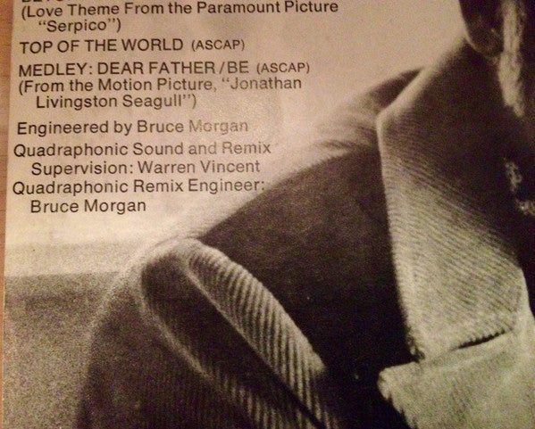 Ray Conniff : The Way We Were (LP, Album, Quad)