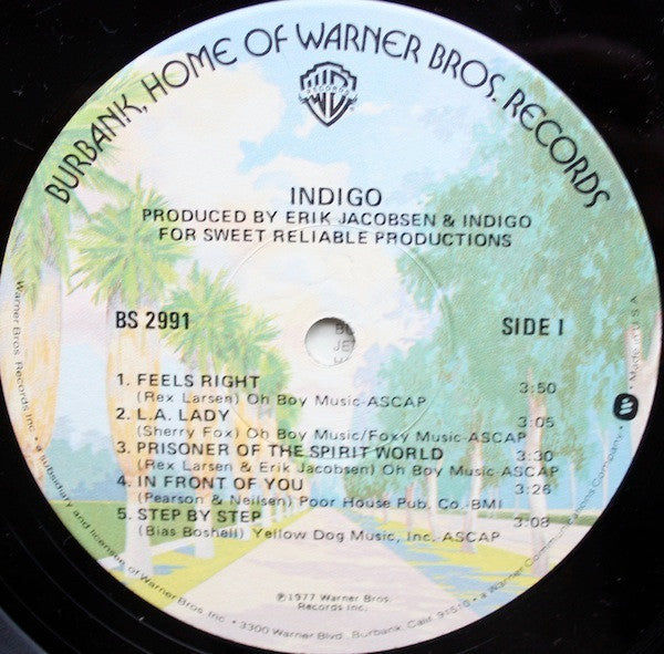 Indigo (26) : Indigo (LP, Album)