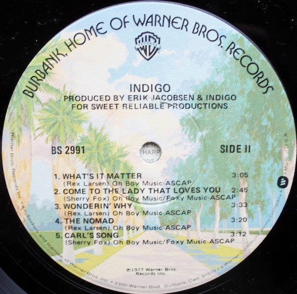 Indigo (26) : Indigo (LP, Album)