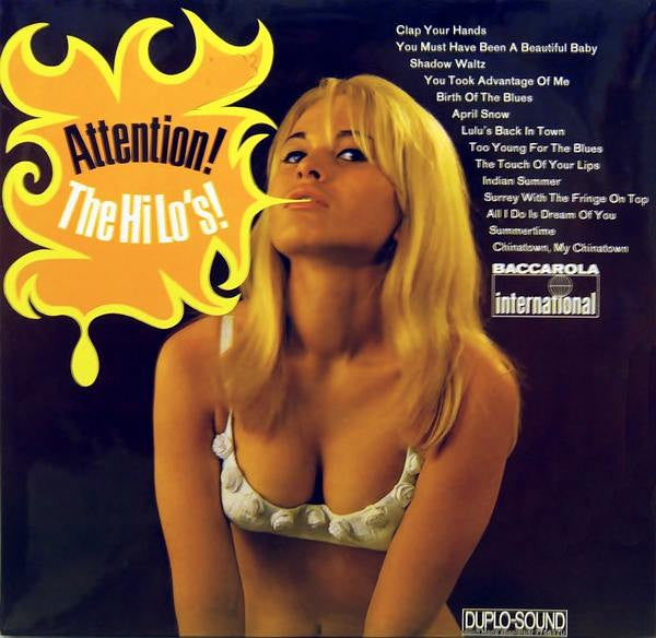 The Hi-Lo's : Attention! The Hi Lo's! (LP, Comp, Dup)