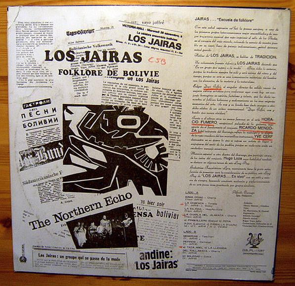Los Jairas : En Vivo (LP, Album)