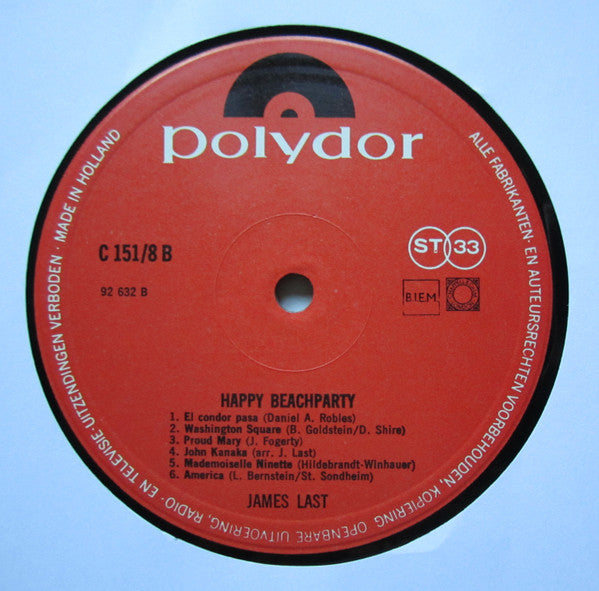 James Last : Happy Beachparty (LP)