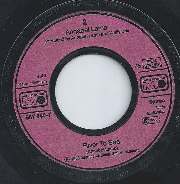 Annabel Lamb : The Ghost Of You (7", Single)