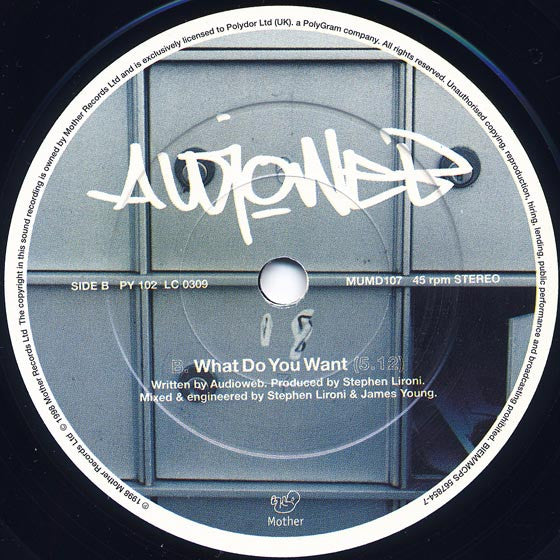 Audioweb : Get Out Of Here EP (2x7", EP, Single)