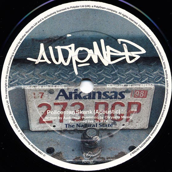 Audioweb : Get Out Of Here EP (2x7", EP, Single)