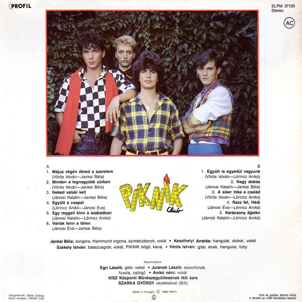 Piknik Club : Piknik Club (LP, Album)