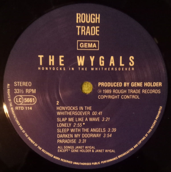 The Wygals : Honyocks In The Whithersoever (LP, Album)