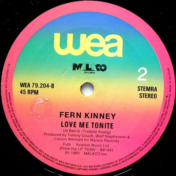 Fern Kinney : I've Been Lonely For So Long (12", Maxi)