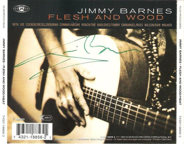 Jimmy Barnes : Heat / Flesh And Wood (CD, Album + CD, Album + Comp, Ltd)