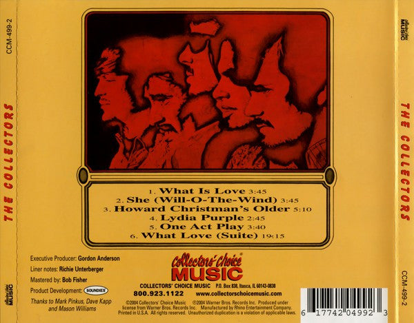 The Collectors (4) : The Collectors (CD, Album, RE)