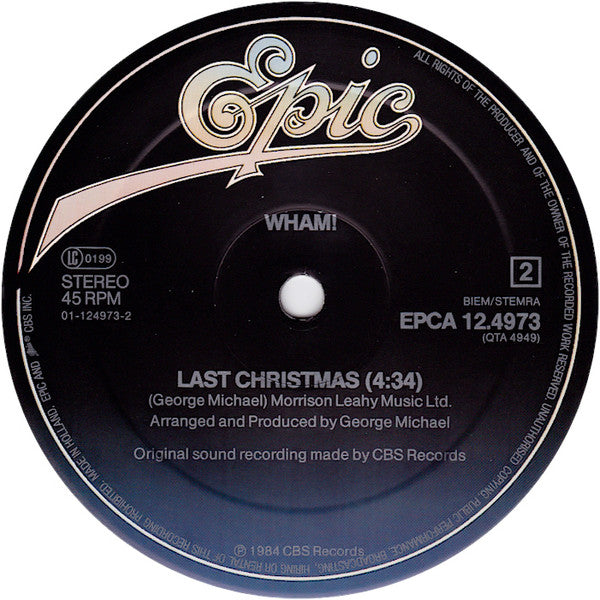 Wham! : Everything She Wants (Remix) (12", Maxi)